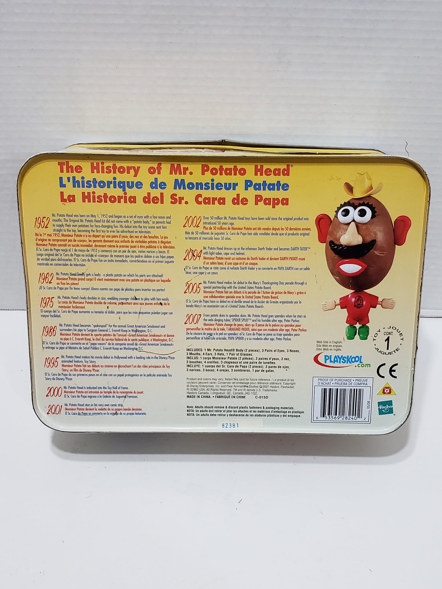 Mr. Potato Head, Collector's Edition Tin - Vintage