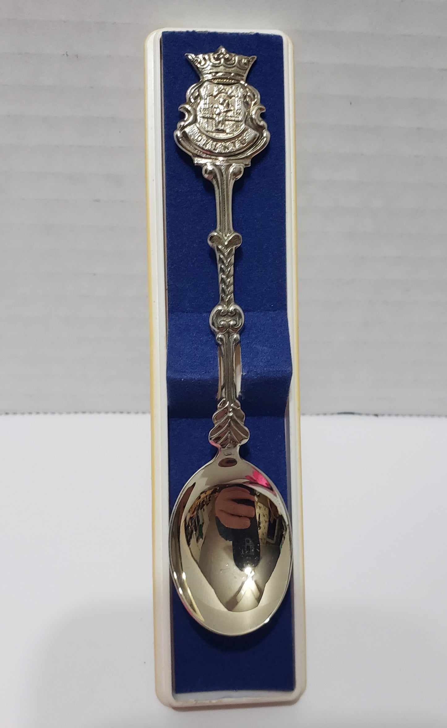 Orente Crown Spoon, W.B. 18, Silver Plate - 4.25"