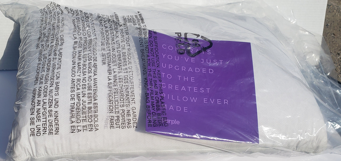 Purple Harmony Pillow - Standard