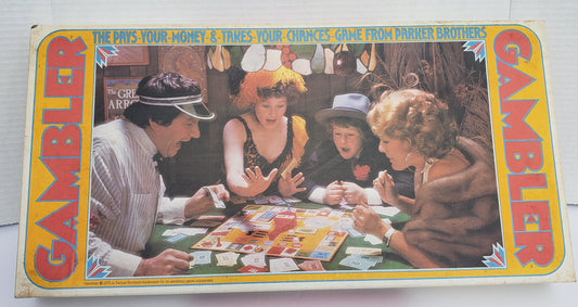 GAMBLER Vintage Board Game - 1975