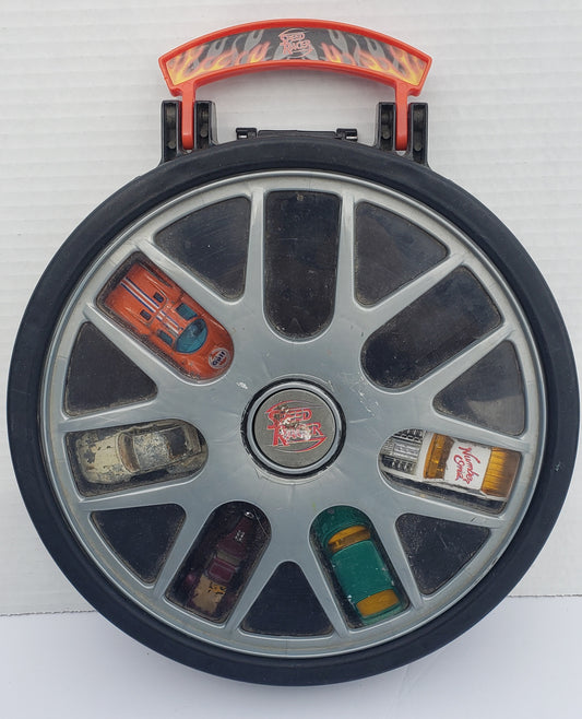 Hot Wheels Speed Racer Case with 5 Cars