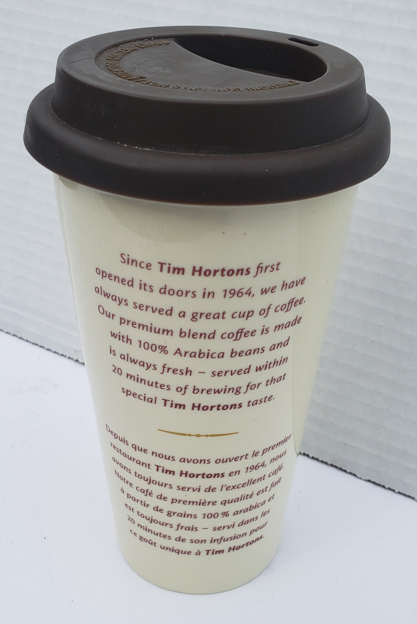 Tim Hortons Travel Mug