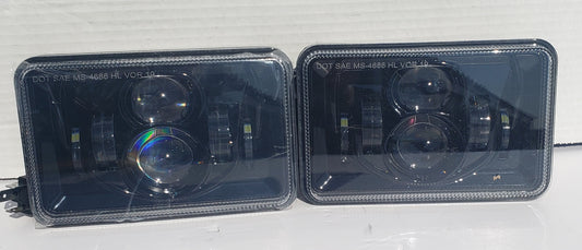 Auxbeam 4x6 LED 60W Headlights