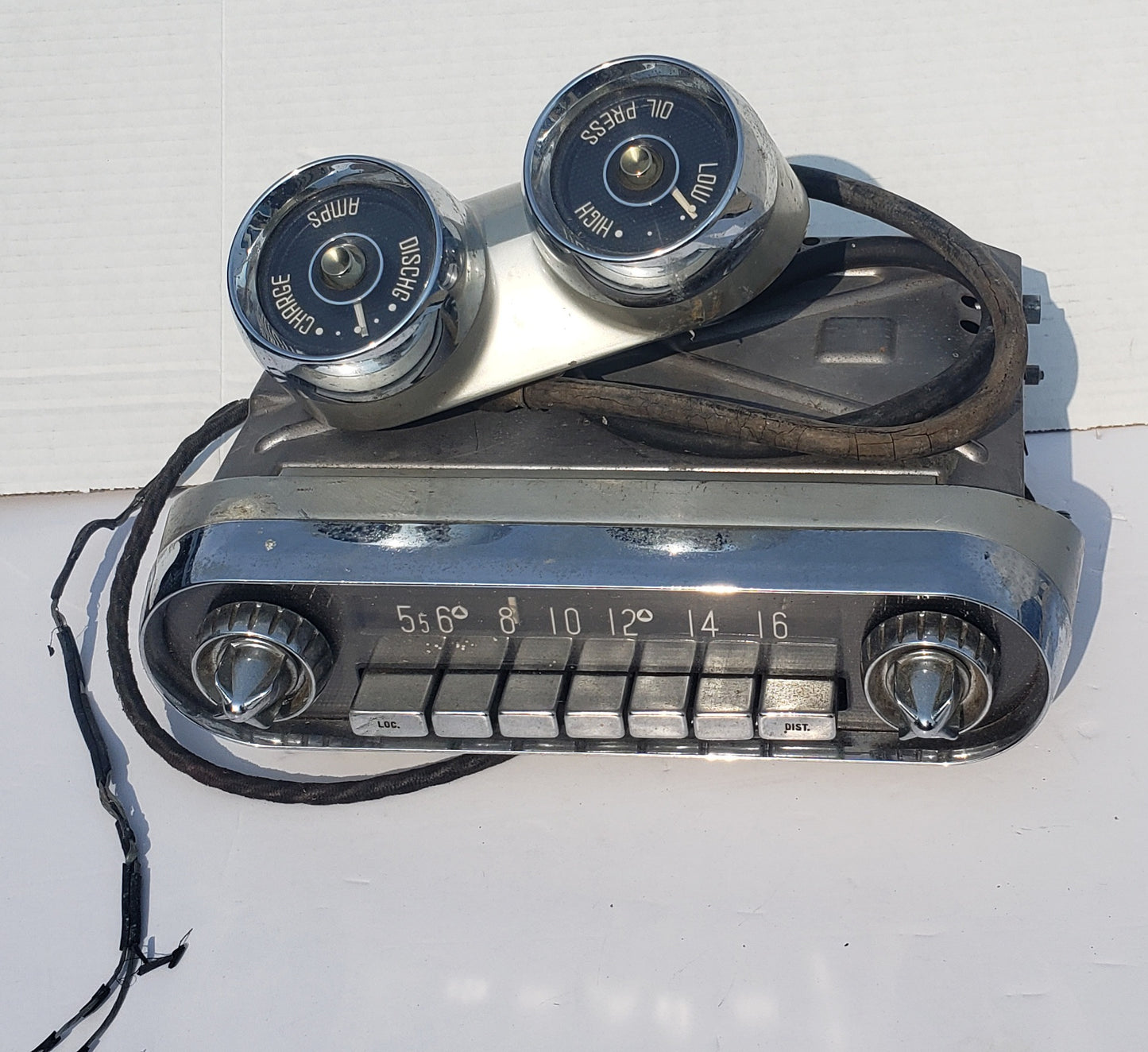 MOPAR Radio & Gauges (Oil Pressure & Amps) Model 919