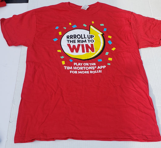 Tim Hortons Rrroll Up The Rim To Win T-Shirt