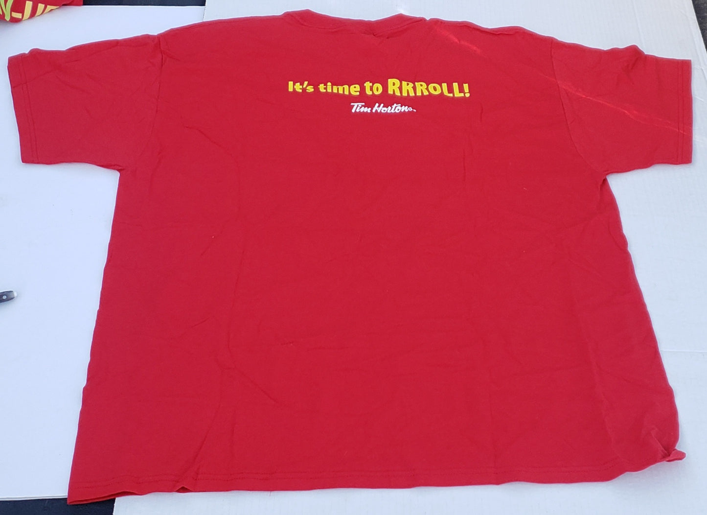 Tim Hortons RRR! Roll Up The Rim T-Shirt - XL