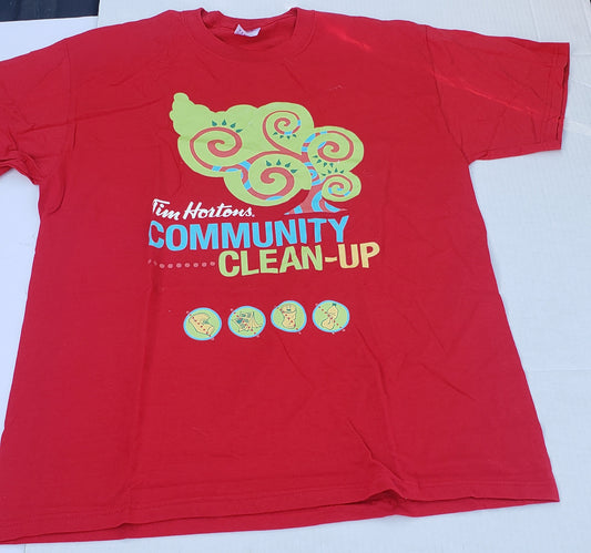 Tim Hortons Community Clean-Up T-Shirt - Large
