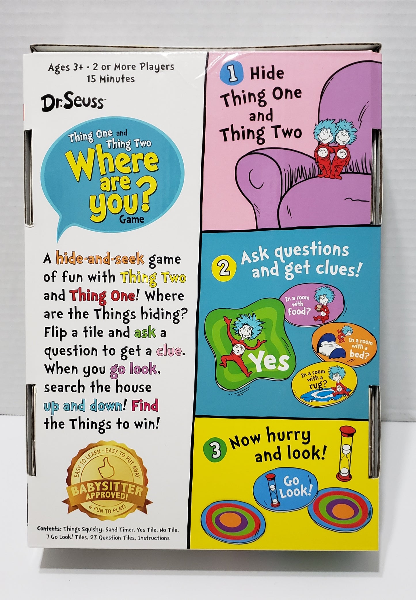 Funko Dr. Seuss Thing 1 and Thing 2 Where are You? Game