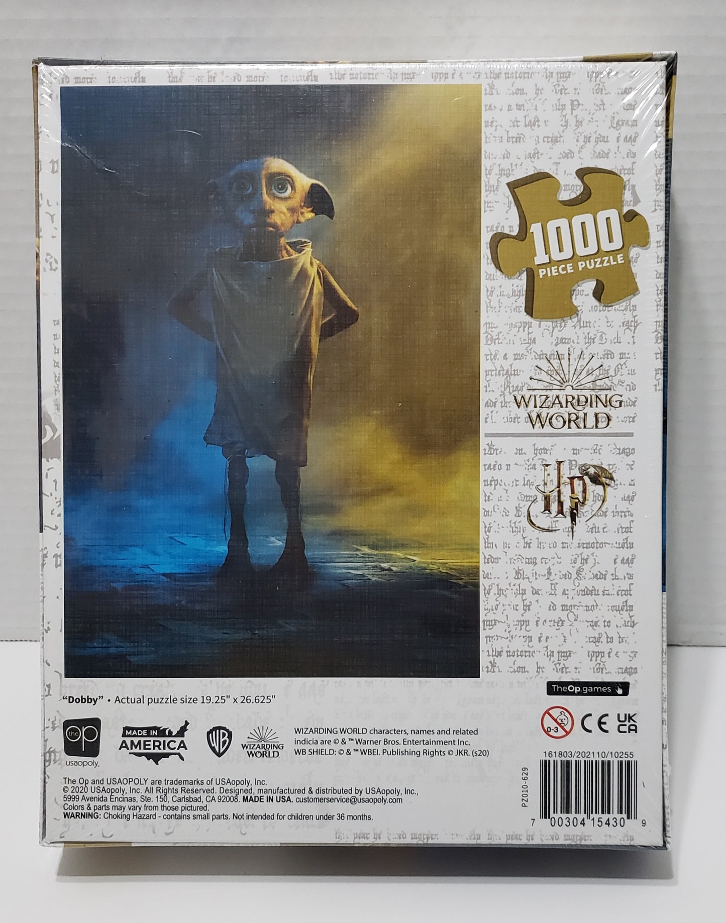 USAOPOLY Harry Potter Dobby 1,000-Piece Puzzle