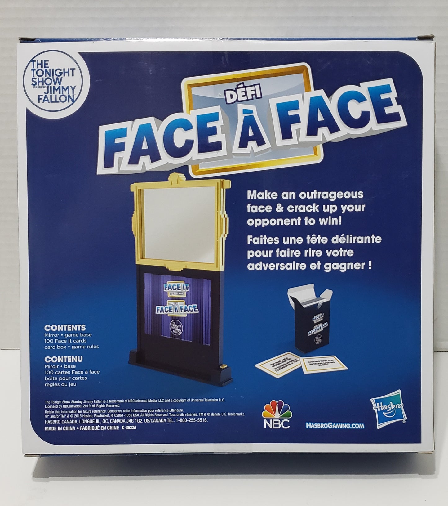 The Tonight Show Starring Jimmy Fallon Face It Challenge Game