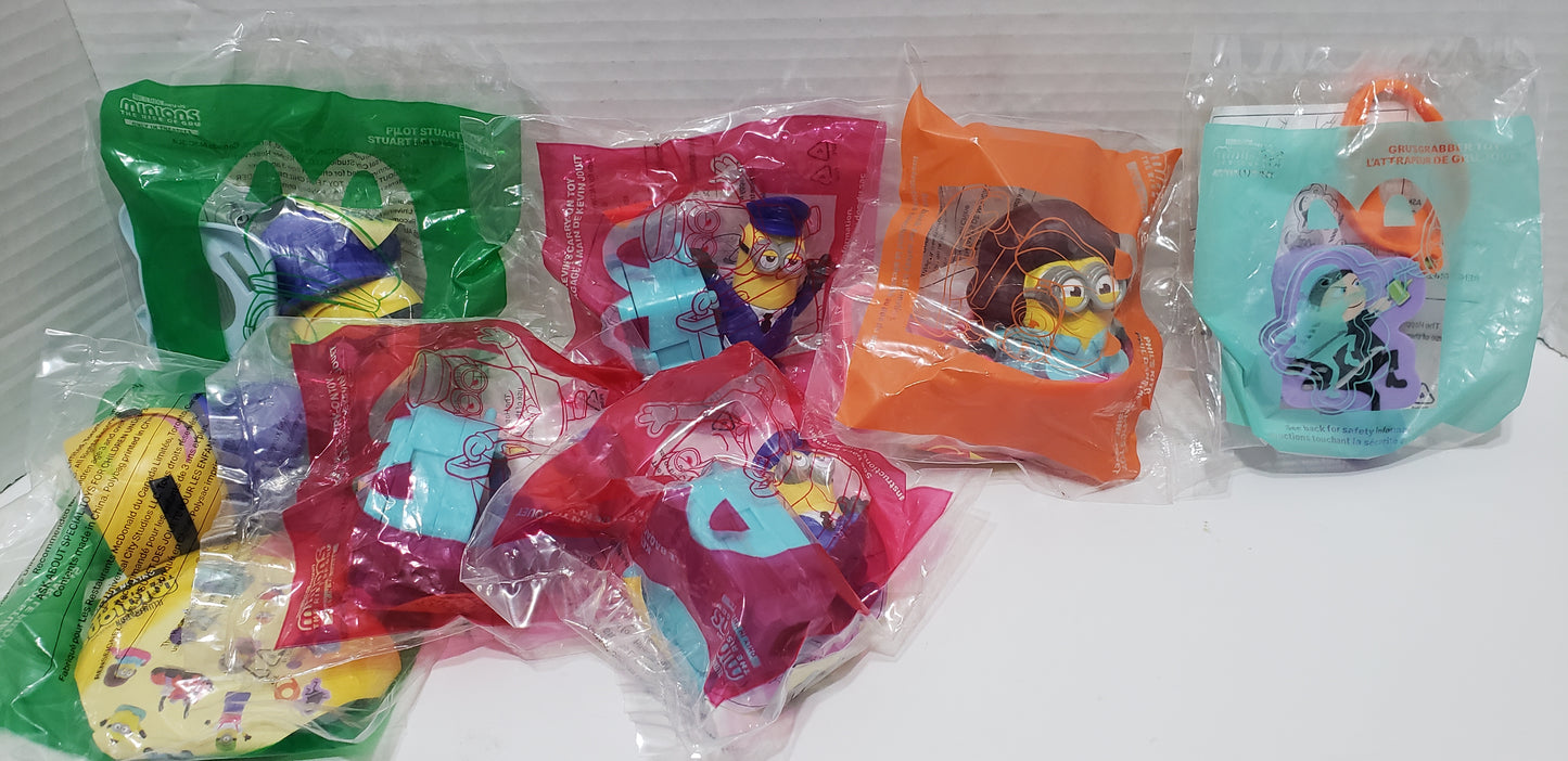 Sac de jouets Happy Meal McDonald's assortis