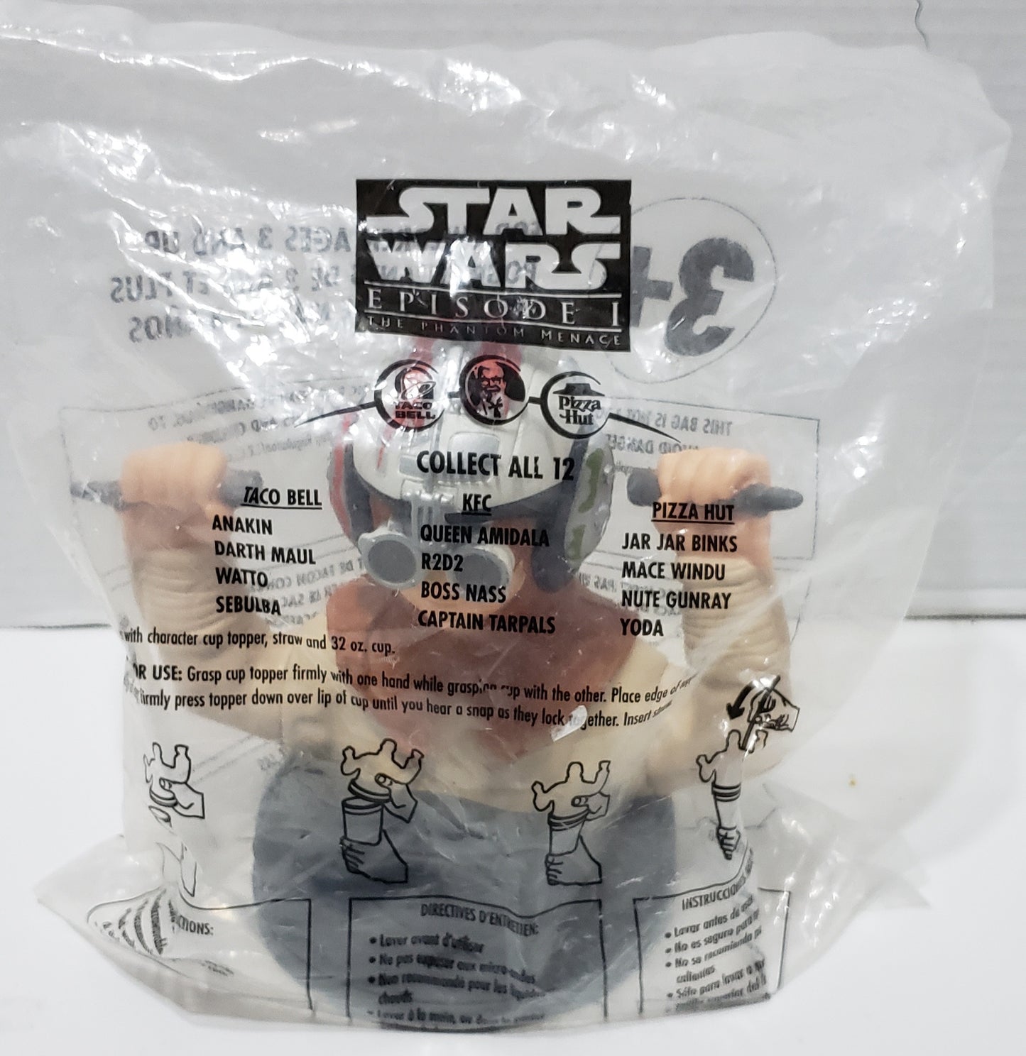 Star Wars: Episode 1 The Phantom Menace Cup Topper - Anakin Skywalker
