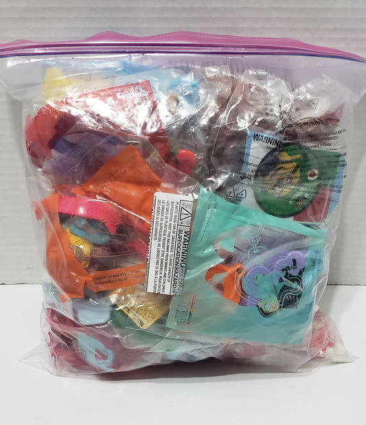 Bag Of Assorted McDonalds Happy Meal Toys