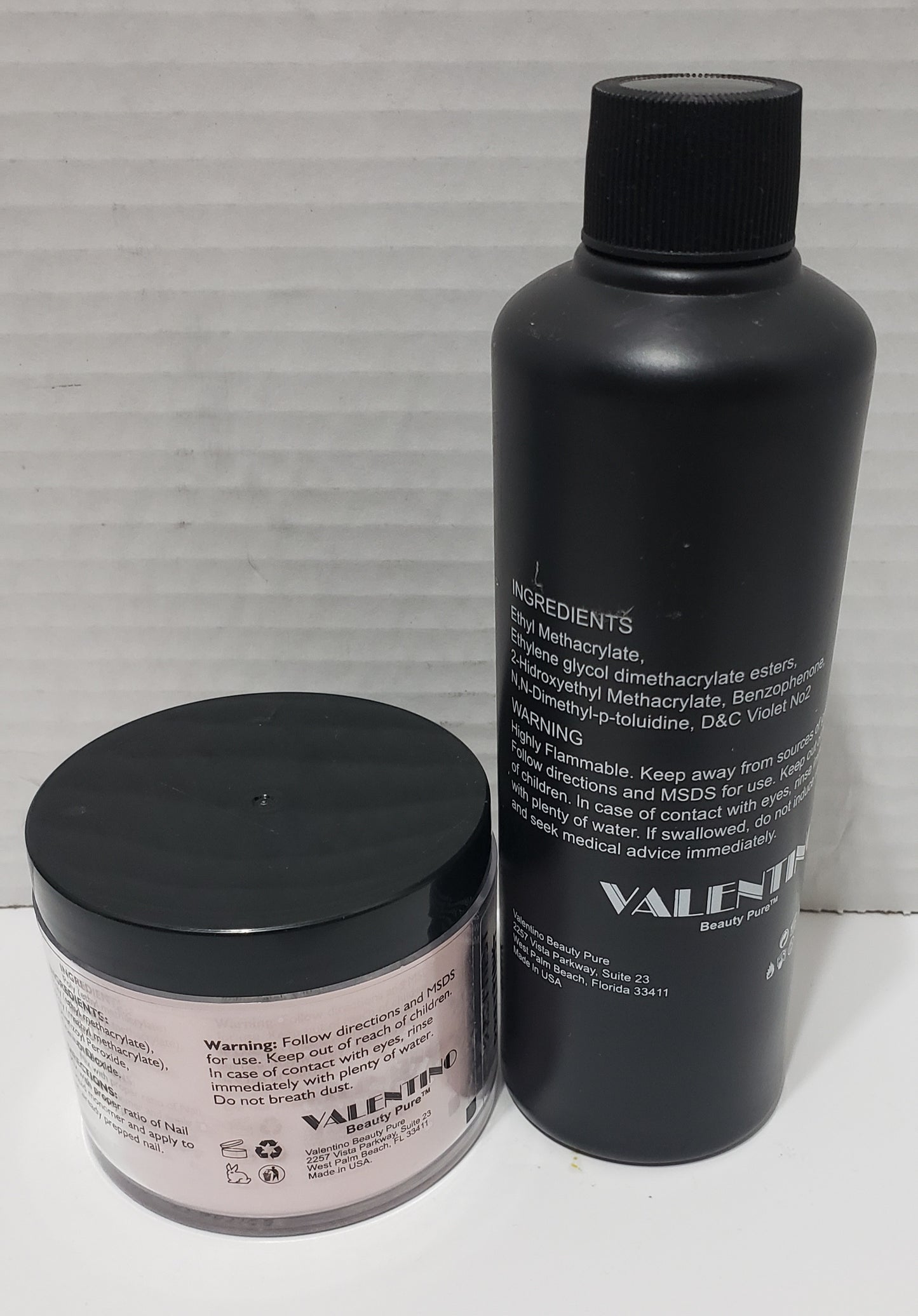 Kit de manucure en acrylique Valentino