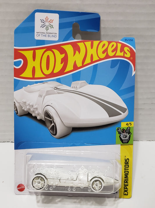 Hot Wheels HW Braille Racer - Twin Mill - White