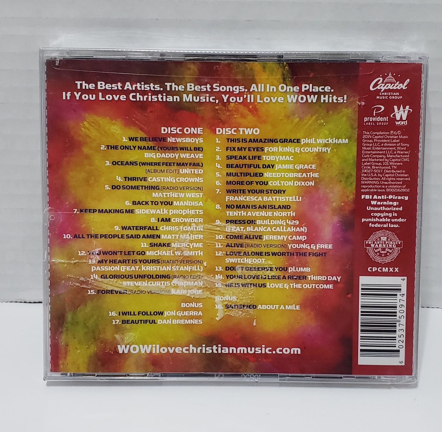 WOW Hits 2015 - CD