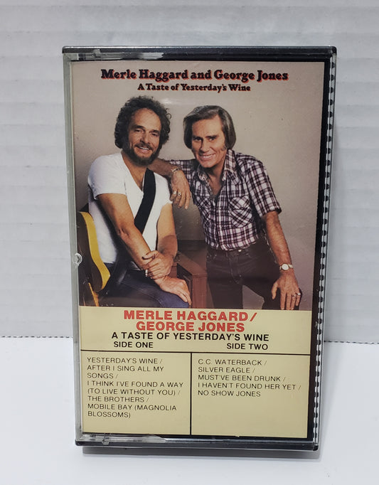 Merle Haggard/George Jones: A Taste Of Yesterday's Wine - Cassette