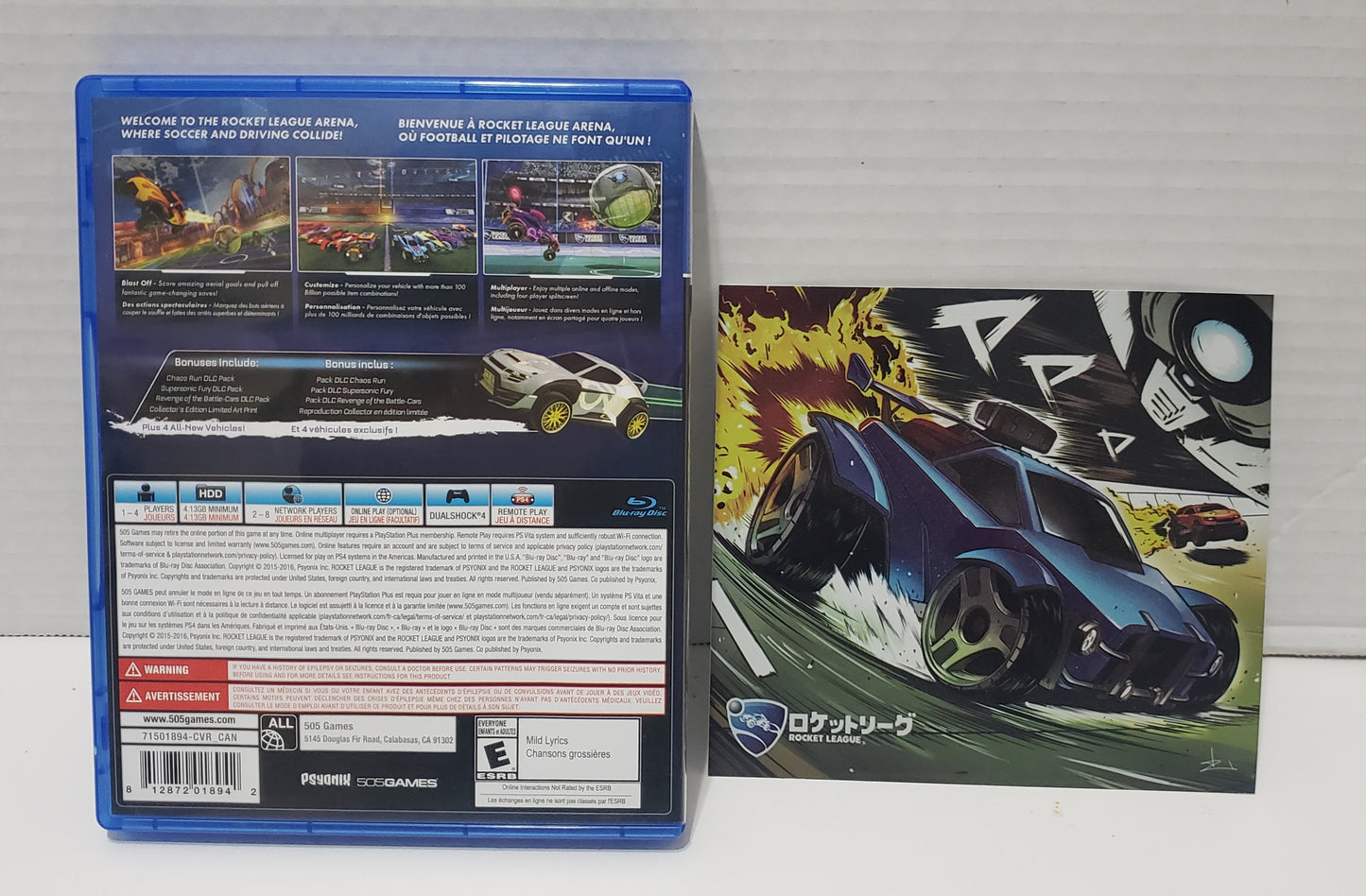 Rocket League, Collector's Edition - PlayStation 4