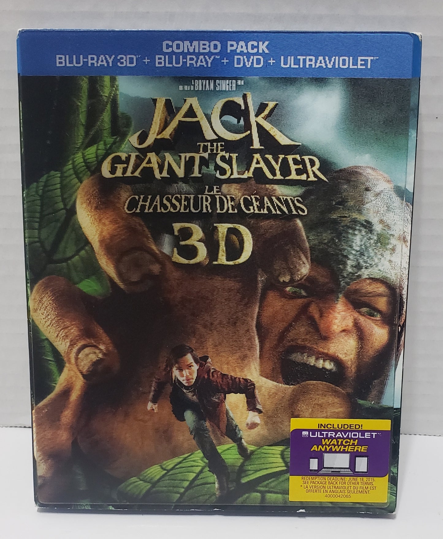 Jack The Giant Slayer 3D, Slipcover - Blu-ray