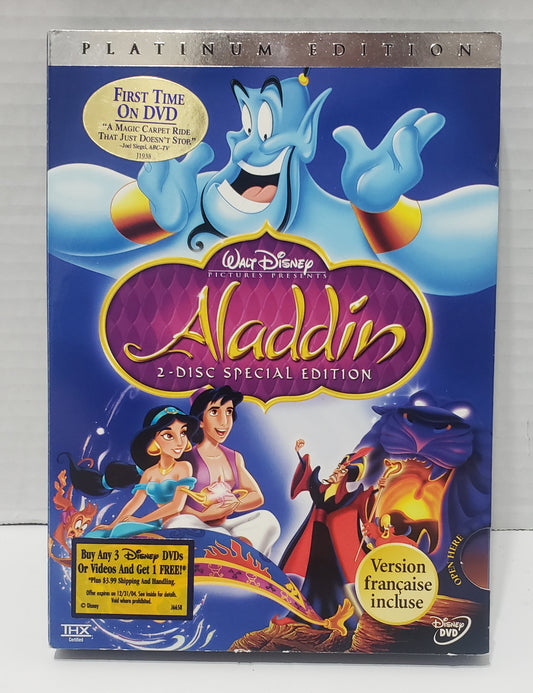 Aladdin, Special Platinum Edition, Slipcover - DVD