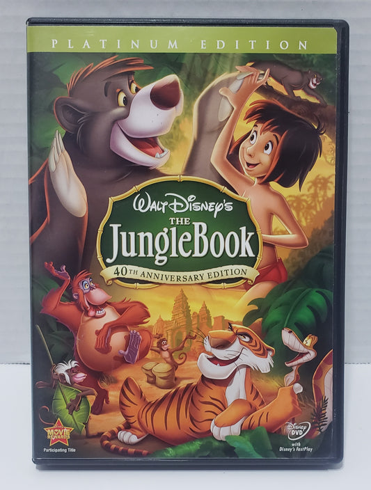 The Jungle Book, 40th Ann. Platinum Edition, No Slipcover - DVD