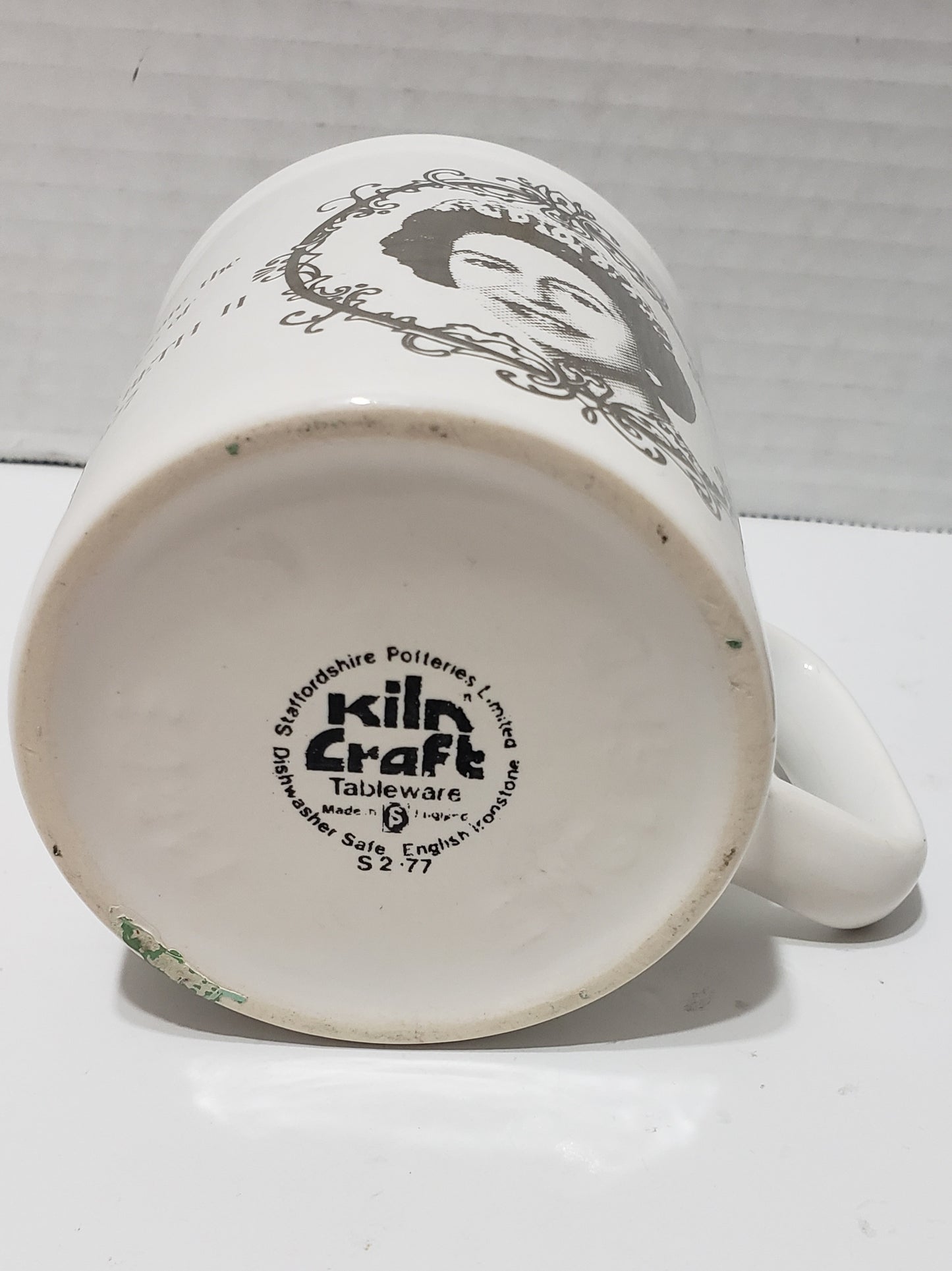 Tasse commémorative du jubilé de la reine Elizabeth II, 1977, d'occasion