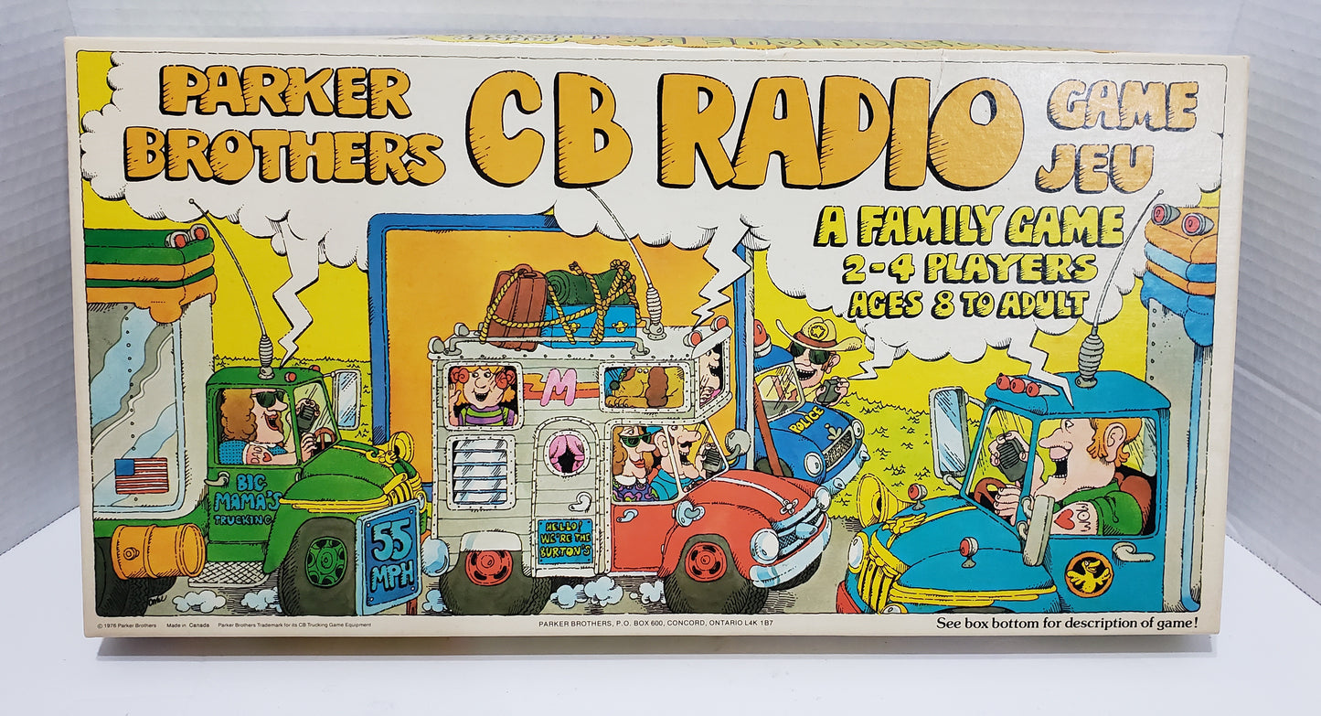 CB Radio Board Game - Vintage 1976