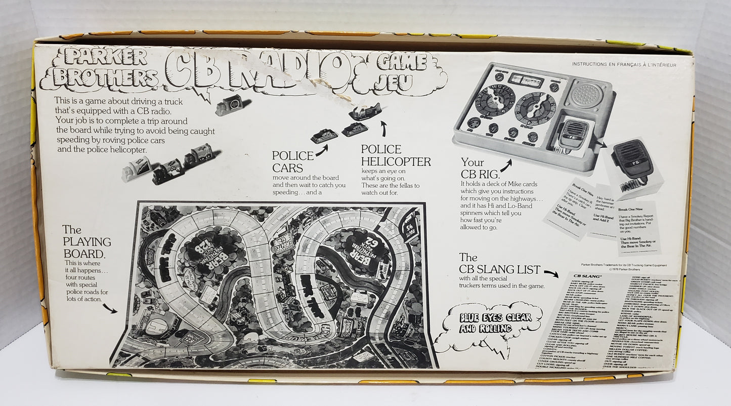 CB Radio Board Game - Vintage 1976