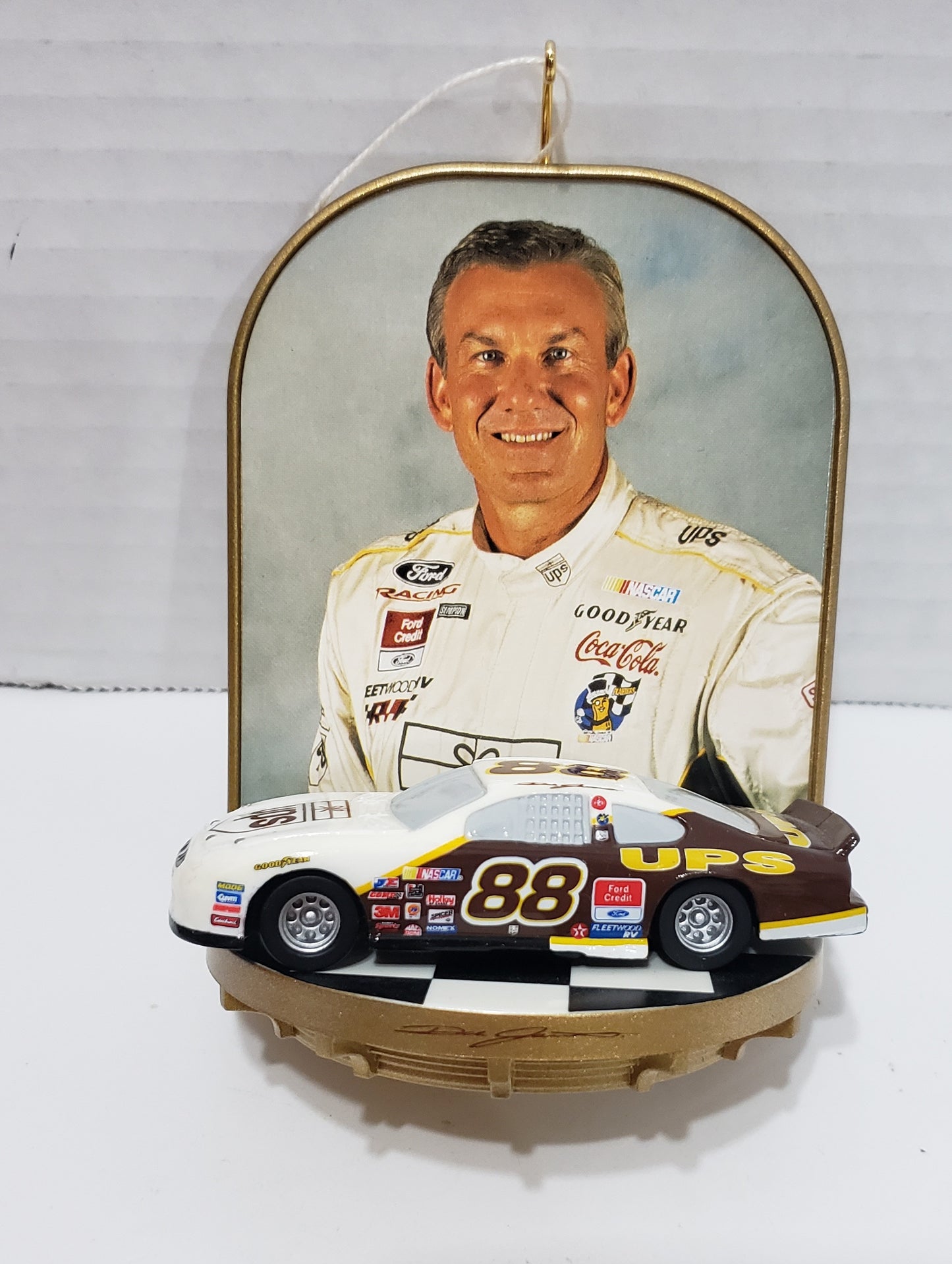 Hallmark NASCAR Dale Jarrett Keepsake Ornament - 2001