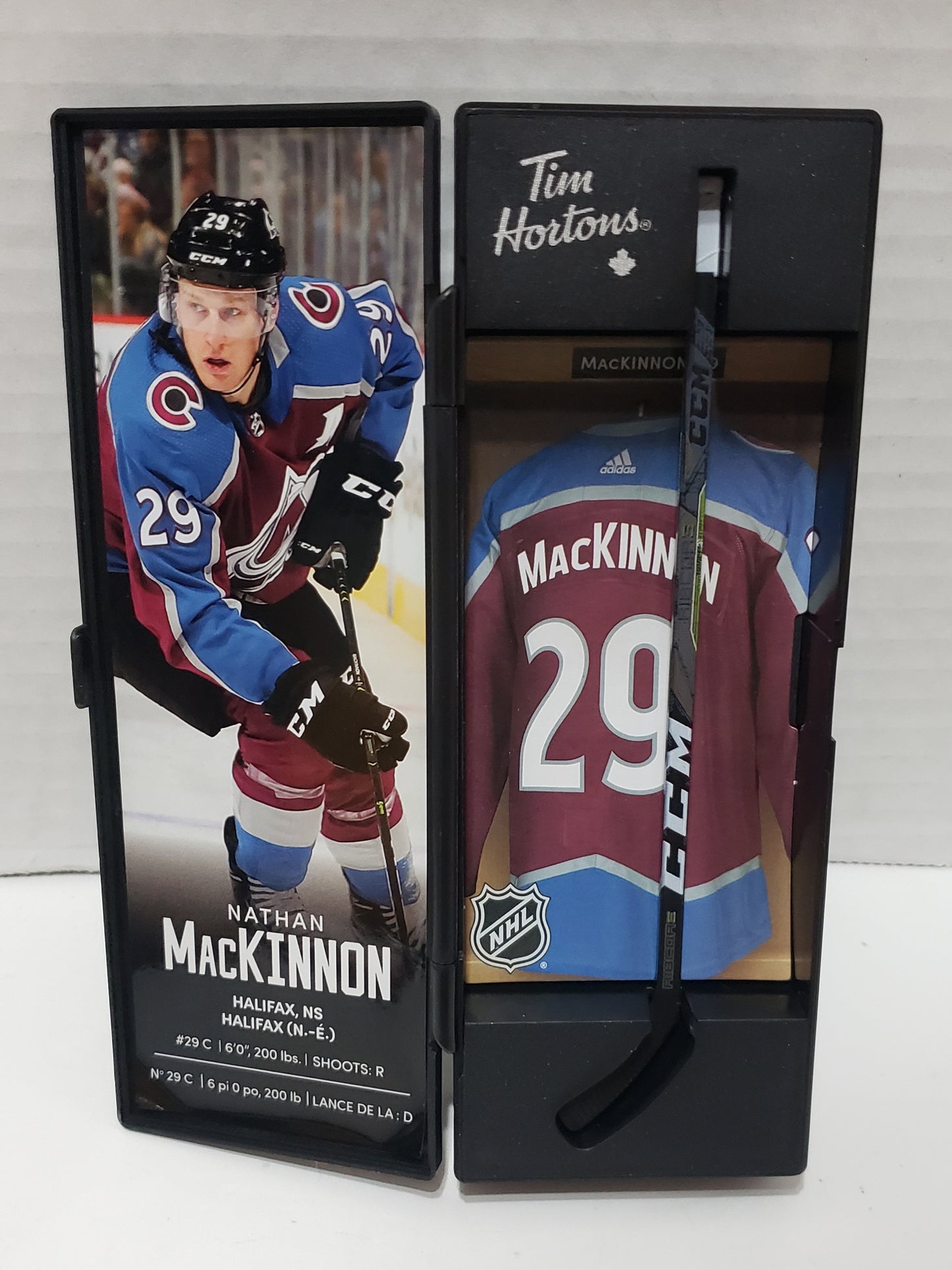 Tim Hortons NHL Superstar Hockey Stick - #29 MacKinnon