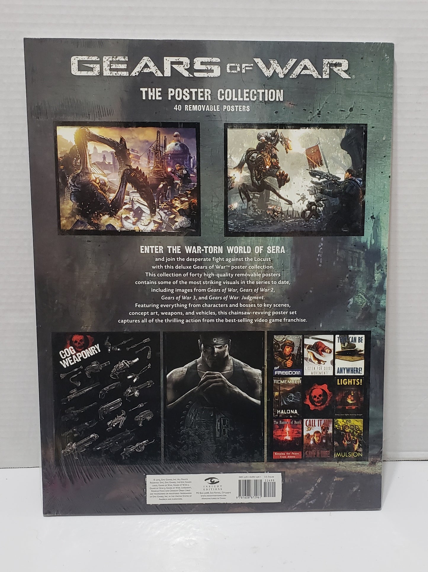 Gears Of War The Poster Collection - 40 Posters