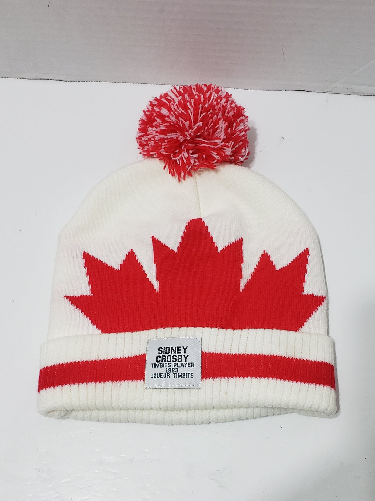 Tim Hortons Timbits Sidney Crosby Canadian Leaf Toque