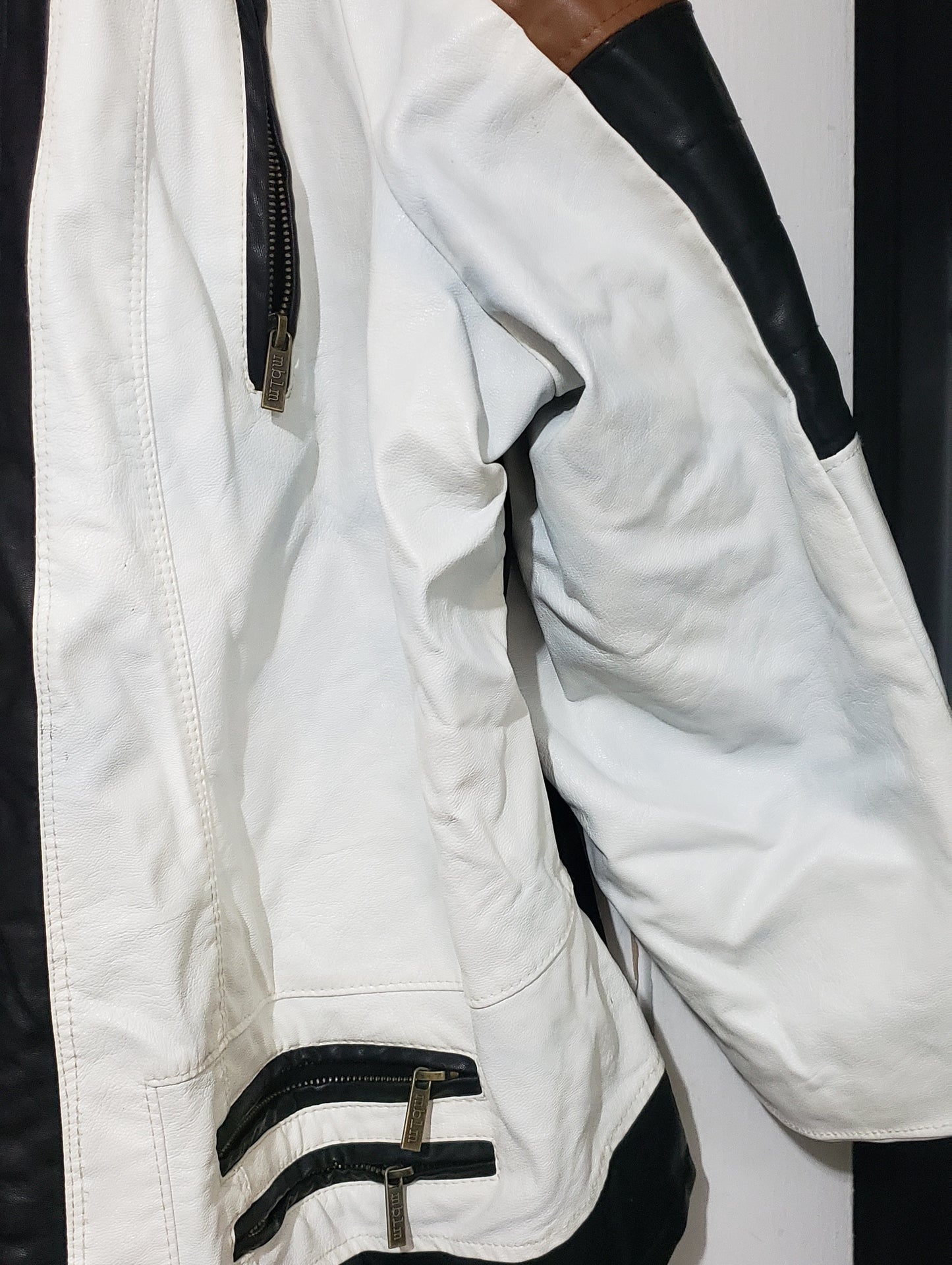 mblm Leather Motorcycle Jacket - Women Size 4