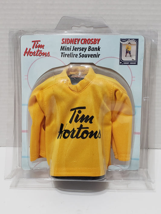 Tim Hortons Sidney Crosby Mini Jersey Coin Bank - 2009