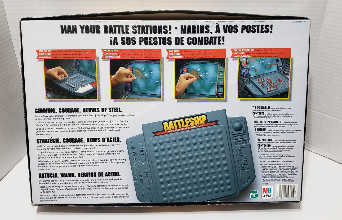 Battleship: The Classic Naval Combat Game - 1998