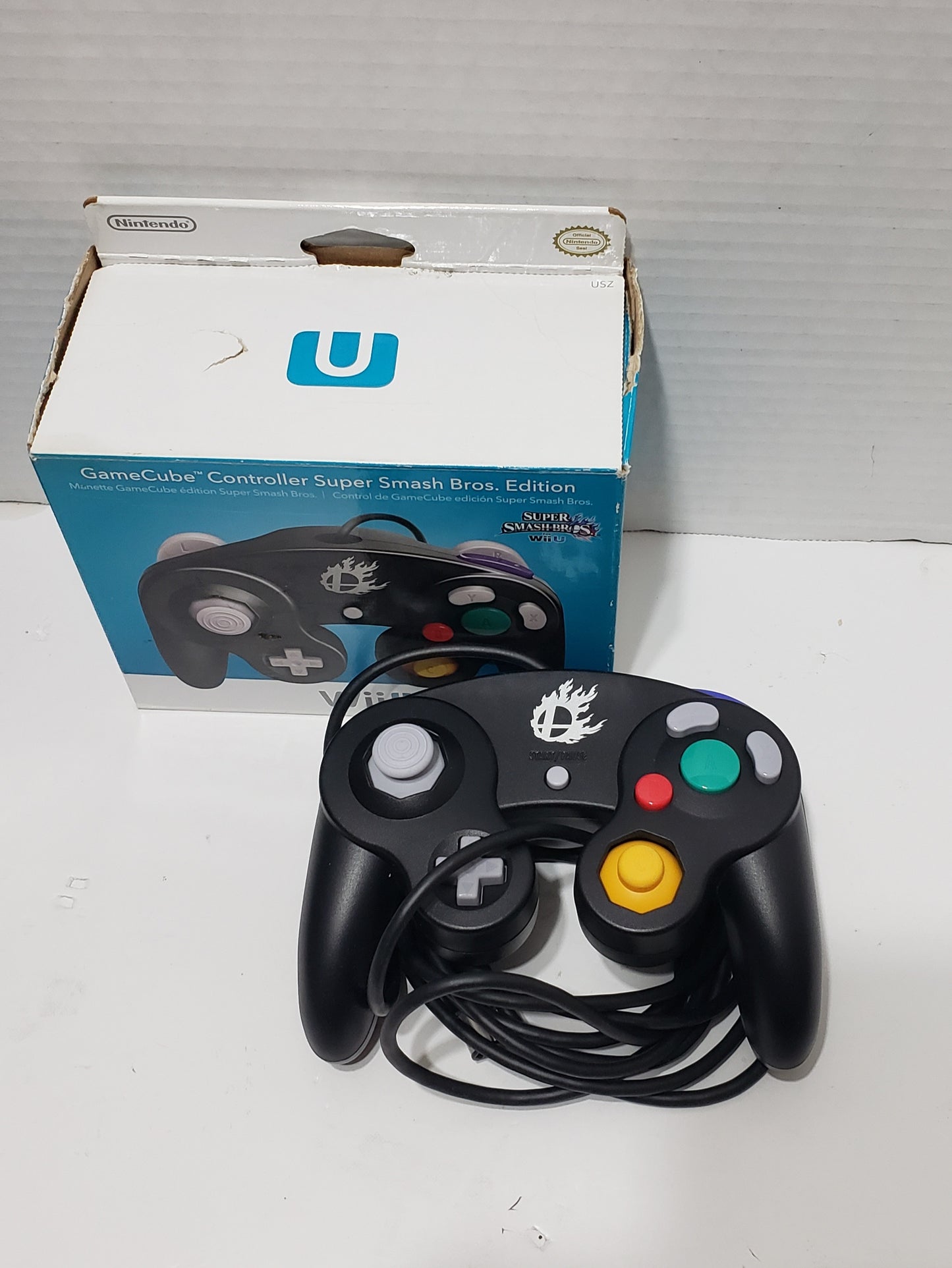 Nintendo GameCube/WiiU Controller - Super Smash Bros. Edition - RARE