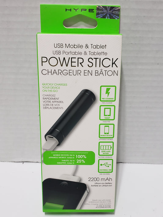 Hype Power Stick - USB Mobile & Tablet