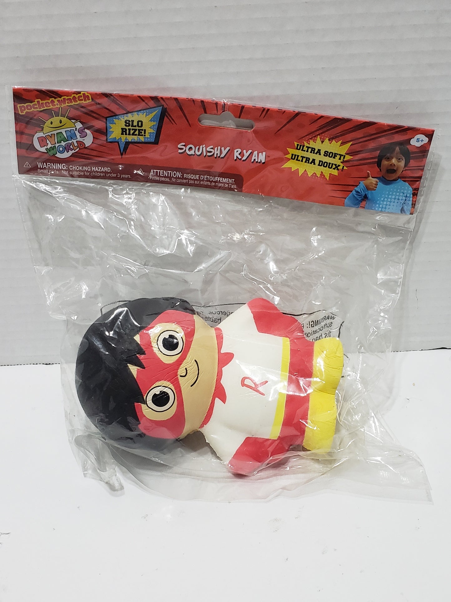 Ryan's World Squishy Ryan Doll