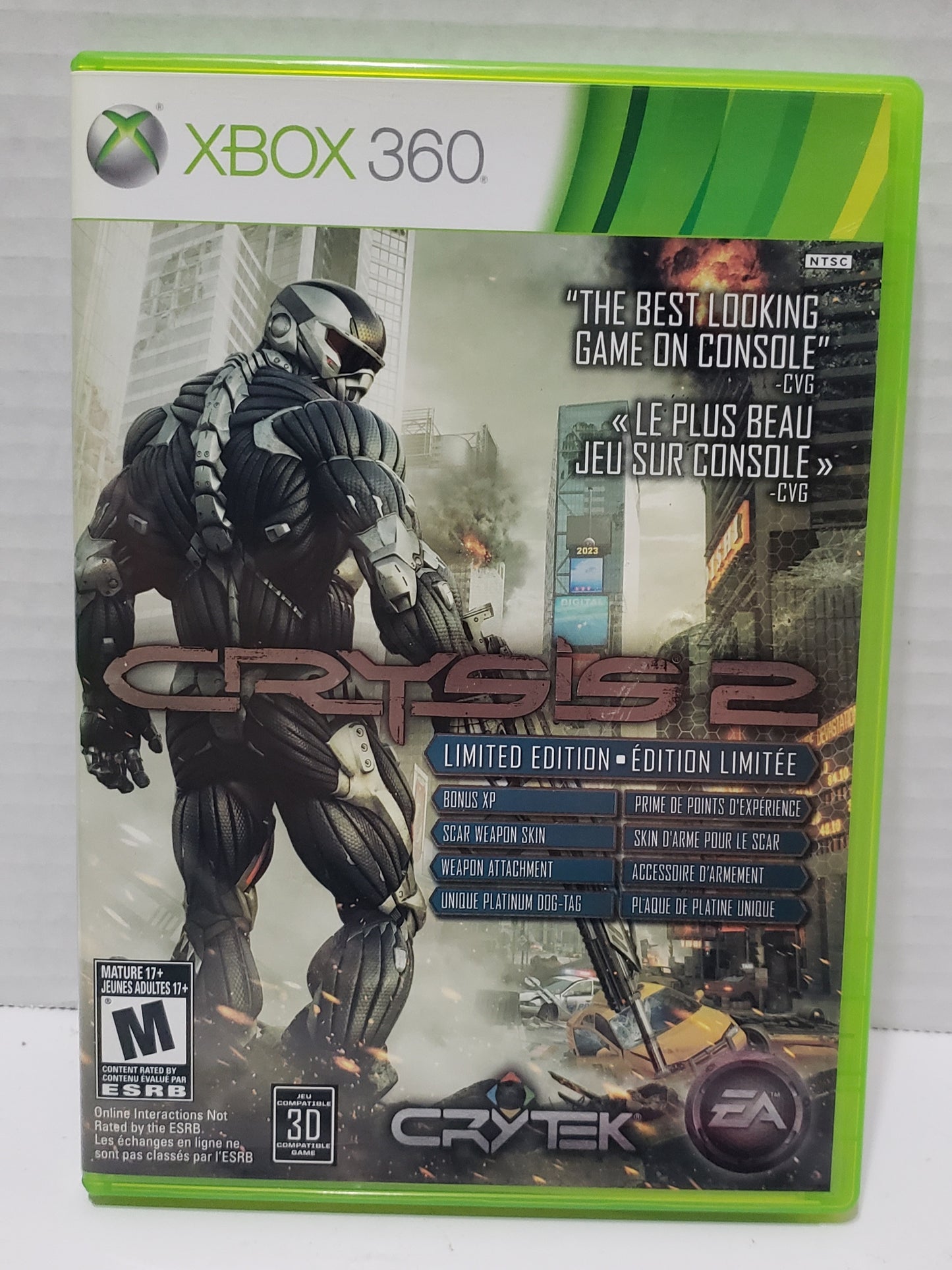 Crysis 2, Limited Edition - XBOX 360