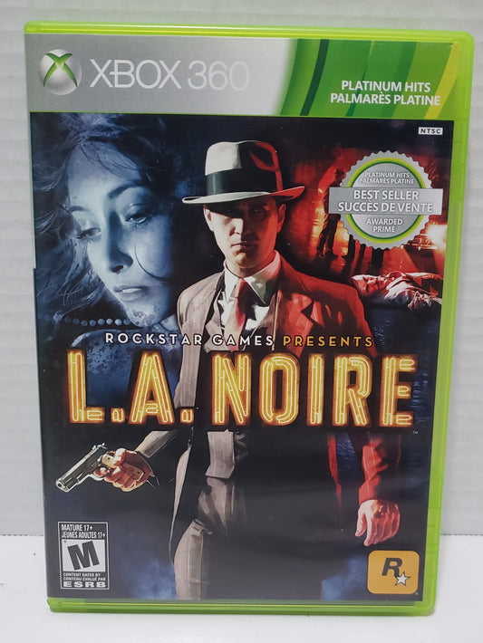L.A. Noire, Platinum Hits - XBOX 360