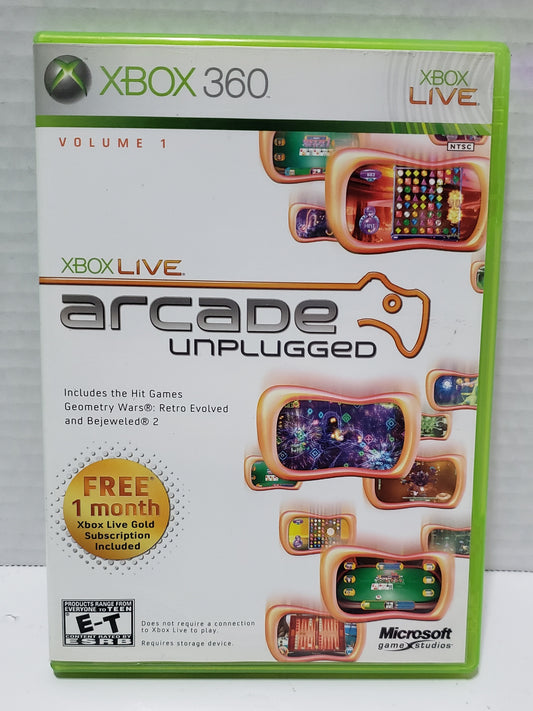 Xbox Live Arcade Unplugged Vol. 1 - XBOX 360