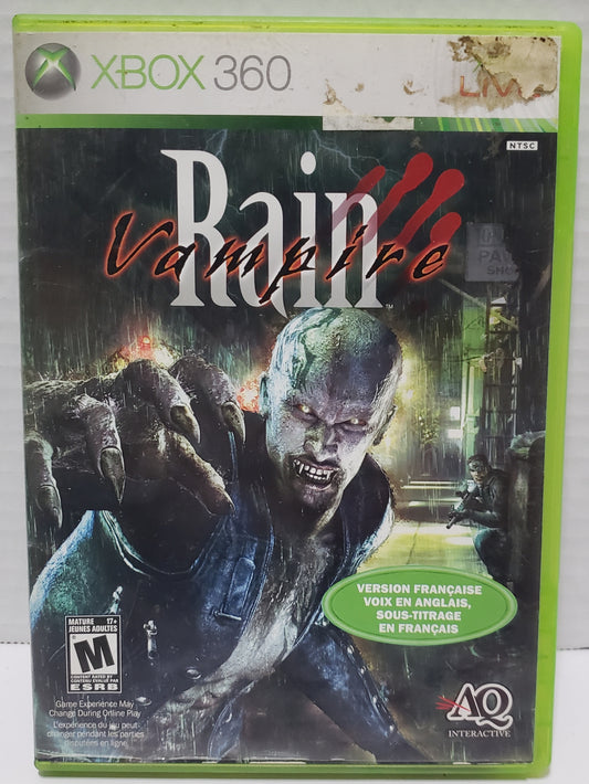 Vampire Rain - XBOX 360