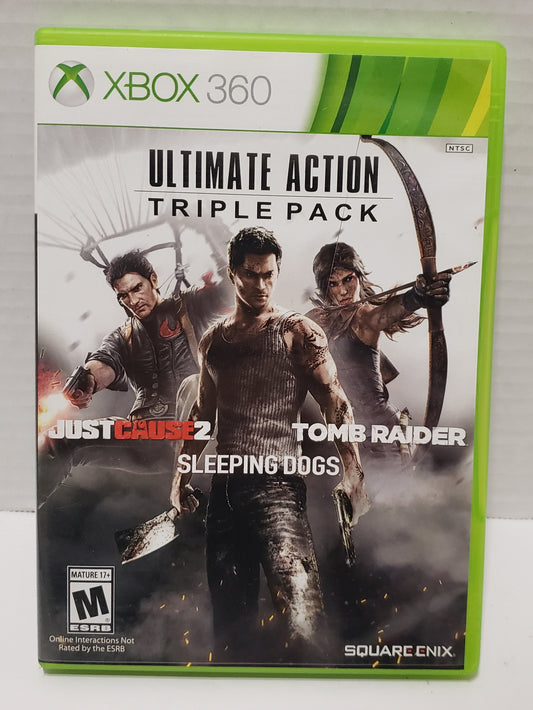 Ultimate Action Triple Pack - Just Cause 2/Tomb Raider - XBOX 360