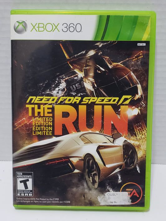Need For Speed: The Run, Limited Edition - XBOX 360