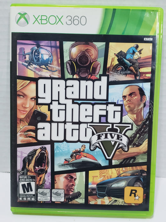 Grand Theft Auto V Five - XBOX 360