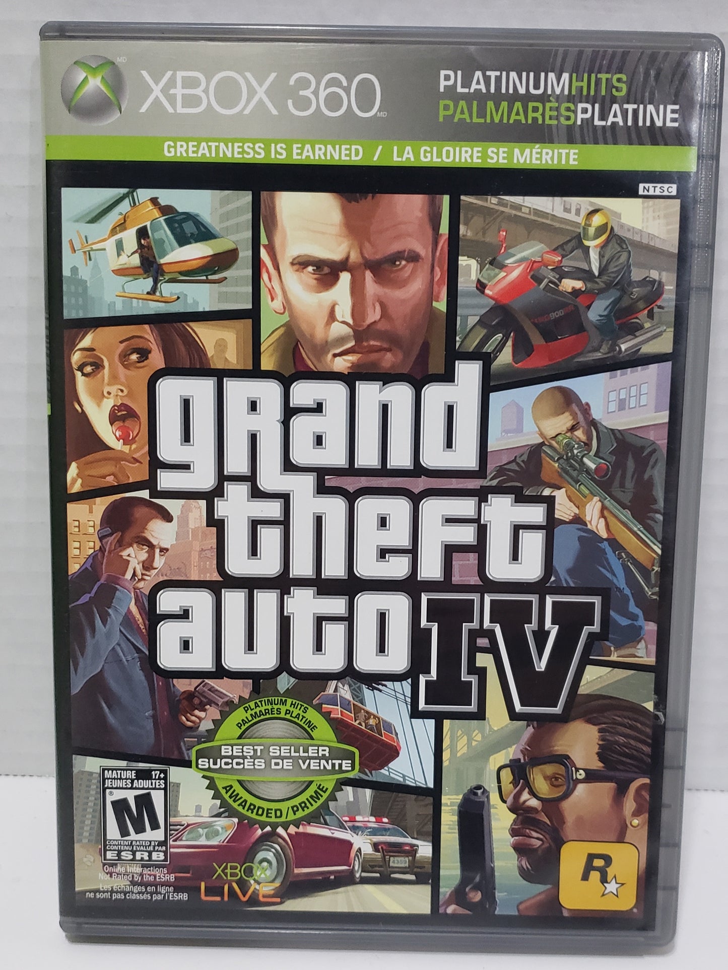 Grand Theft Auto IV, Platinum Hits - XBOX 360