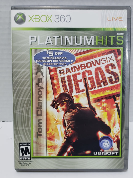 Rainbow Six: Vegas, Platinum Hits - XBOX 360