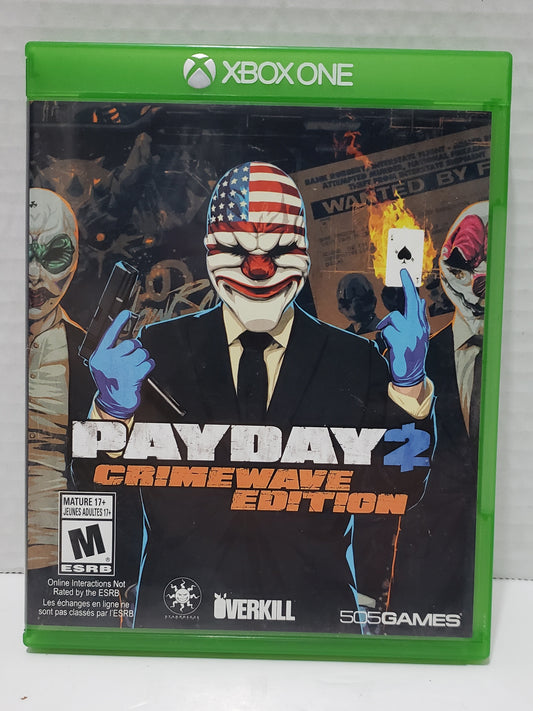 Pay Day 2, Édition Crimewave - XBOX ONE