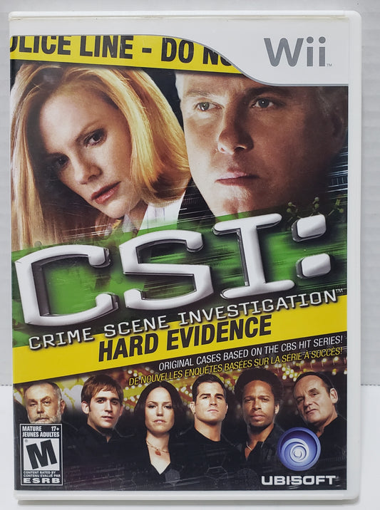 CSI: Hard Evidence - Nintendo Wii