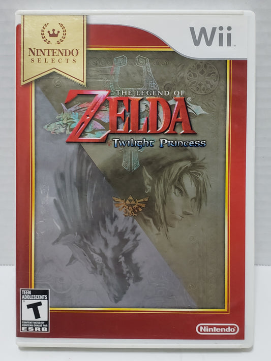 Zelda Twilight Princess, Nintendo Selects - Nintendo Wii